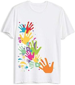 T-shirt homme 100 % coton peigné, col rond, manches courtes, motif sérigraphié, bio-washed - Product Image 2