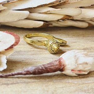 Nuevos Anillos de Buda Tribales de Latón para Boda y Compromiso, Anillo Abierto Religioso Chapado en Oro de 18k para Mujer, Venta al por Mayor/OEM/ODM - Product Image 4