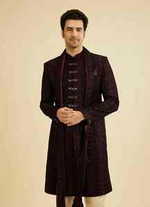 Traje de novio clásico indio pakistaní Salwar Kameez para hombre, sin arrugas, con protección solar - Product Image 2