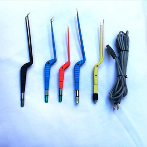 JAMSO INDUSTRIES Ensemble de pinces bipolaires 5 pièces, antiadhésives, réutilisables, pointe Cort 1mm, pointe 1.50, JI-3110, instruments chirurgicaux manuels CE - Product Image 2