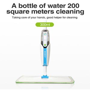 Bottiglia riutilizzabile in fibra Superfine da 300ML con tappetino lavabile a spruzzo Mop per legno di legno laminato di ceramica piastrelle ecc - Product Image 2