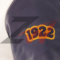 Veste universitaire personnalisée Brooklyn en satin noir, inspirée du basketball, OEM ODM, en laine et toile, col montant, coupe classique, automne