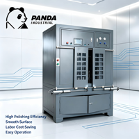 Polisseuse automatique de surfaces intérieures en acier au carbone contrôlée par PLC pour cocottes hollandaises 7,5 kW, écologique et de haute précision