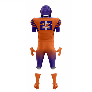 Uniforme de Fútbol Americano, Tela Transpirable de Poliéster que Absorbe la Humedad, Listo para la Competencia, Opciones Personalizables - Product Image 3
