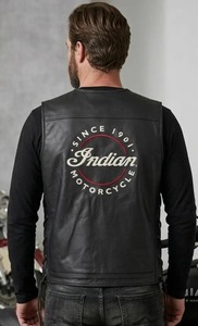 Nuevo chaleco indio para hombre, chaleco de cuero 100% piel de vaca, regalo para él - Product Image 2