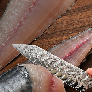 Couteau de cuisine japonais VG10 en acier inoxydable, couteau de chef professionnel, couteau à trancher, à couper, à hacher, outil de préparation des aliments - Product Image 5