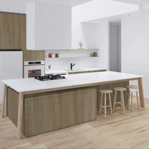 Gabinetes de Cocina MDF Personalizados JY Project, los Más Vendidos, Gabinetes de Cocina RTA al por Mayor, Envío Inmediato desde Fábrica en Vietnam - Product Image 5