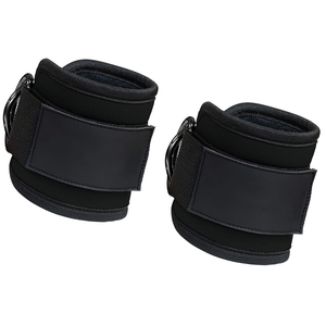 Sangles de cheville réglables et respirantes en nylon unisexe avec logo personnalisé pour machines à câble – Soutien du pied pour l'entraînement - Product Image 4