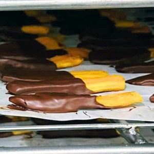 Mango Seco Suave Bañado en Chocolate, Fruta Tropical con Capa de Chocolate Negro Premium, Fabricación OEM/ODM, Empaque a Granel 5kg 10kg 20kg - Product Image 3