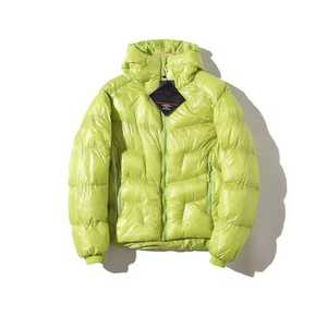 Chaqueta Acolchada con Capucha para Hombre, Azul Sólido, Rellena de Plumón, Resistente al Viento, Informal de Invierno, con Cierre Frontal, Corte Regular, Gruesa, de Nailon - Product Image 6