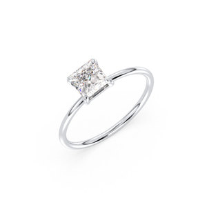 REYES OEM OEM Manufacture Fine Jewelry For Women GRA Certified 925 Sterling Silver VVS Clarity Moissanite Solitaire Rings - Product Image 6