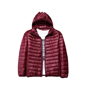 Venta al por mayor 2024 nuevo diseño de los hombres de ajuste suelto hinchado cremallera chaquetas lado interior acolchado extendido chaqueta para clima frío chaquetas de talla grande - Product Image 1