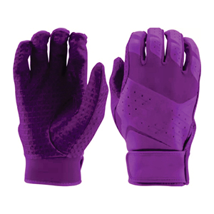 Adjustable Wrist Strap <b>Baseball</b> Batting <b>Gloves</b> For Sale Pu Leather Made <b>Baseball</b> Batting <b>Gloves</b> For Adults - Product Image 5