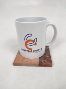 Sous-verres personnalisés classiques de luxe en résine et bois, écologiques, épaisseur 10 mm, pour la décoration intérieure, promotionnels, vente en Inde - Product Image 3