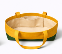 Sac fourre-tout en toile bohème personnalisé avec logo, fermeture éclair, 16 oz, 100 % coton, robuste, grand sac à bandoulière décontracté pour femme avec poche
