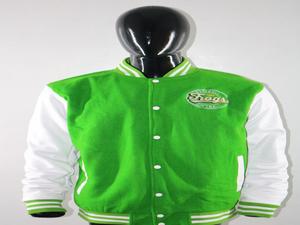Veste universitaire pour homme SAMI avec col montant et logo sur le devant, 100% coton, veste d'hiver, couleur et logo personnalisables - Product Image 6