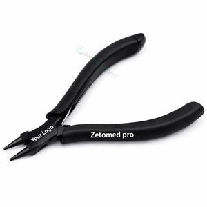 คีมปากโค้งสั้น 110 มม. เครื่องมือทำเครื่องประดับที่มีความแม่นยำ ผลิตจากเหล็กสแตนเลสคุณภาพสูงสำหรับการใช้งานระดับมืออาชีพ - Product Image 3