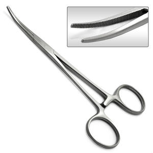 Pinzas Crile Artery Curvas, Instrumento Quirúrgico Hemostático de Acero para Pinzar Arterias - Product Image 5