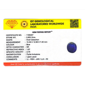 Natural Faceted Lapis Lazuli Loose Gemstone 14 Carat 6mm Calibrated for Fine Jewelry - Product Image 4