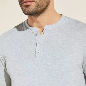 Conjunto de pijama de algodón para hombre, ropa de dormir clásica a rayas, camiseta de manga larga, pantalones a juego, ropa de casa suave y transpirable, traje de noche informal - Product Image 4