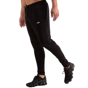 Pantalones de chándal apilados de lona con logotipo impreso OEM al por mayor Pantalones deportivos informales personalizados de algodón de cintura alta para hombre - Product Image 1