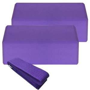 Bloque de Yoga Morado 230x150x75mm Espuma EVA de Alta Densidad Tamaño Estándar Uso Universal - Product Image 4