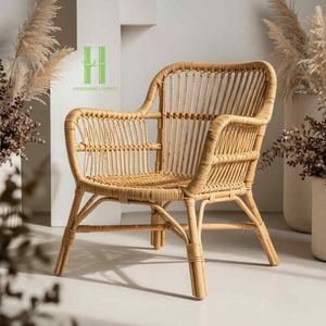 High Quality Rattan Chair Handwoven Wicker Lounge Chair Eco-Friendly Indoor Outdoor Furniture Vietnam Factory Direct Supply - Product Image 6