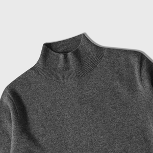 TOWNKANA Personnalisation haut de gamme Pull en cachemire 100% à col roulé, col rond, décontracté, tricoté pour l'hiver, pull ajusté pour femmes - Product Image 4