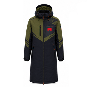 Vêtements d'hiver à la mode, vestes longues en textile, manteaux extérieurs doux, vêtements décontractés quotidiens, vente en gros, vêtements personnalisés, production en vrac, approvisionnement - Product Image 5