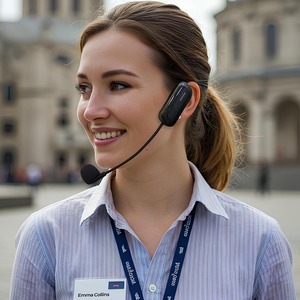[EARZONE] Système de guide touristique sans fil pour 10 personnes, liaison audio Bluetooth, guide audio sans fil LiberLink - Product Image 2