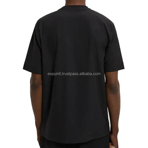 เสื้อยืดผู้ชาย 100% ผ้าฝ้าย ทรงโอเวอร์ไซส์ ไซส์ใหญ่ คุณภาพพรีเมียม แขนสั้น สไตล์ไฮสตรีท ระบายอากาศได้ดี เป็นมิตรกับสิ่งแวดล้อม น้ำหนัก 220 กรัม - Product Image 2