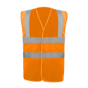Gilet de sécurité réfléchissant professionnel pour hommes et femmes, travaux routiers et activités nocturnes en extérieur |   Autres couleurs également disponibles - Product Image 3