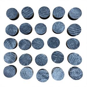 Botones de cuerno natural de búfalo ecológicos, cuentas planas en blanco, botones decorados, botones en blanco para logotipo personalizado, venta al por mayor de artículos de fantasía. - Product Image 1