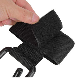 Wrist Brace Nylon Black <b>Hook</b> Loop Closure Sport Outdoor Weight Lifting Support Universal - Product Image 6