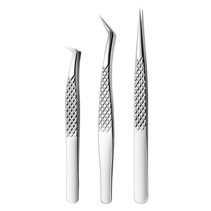 Pinzas de Acero Inoxidable de Alta Precisión para Extensión de Pestañas, Diseñadas Especialmente para Esteticistas de Pestañas para Separar las Pestañas - Product Image 1
