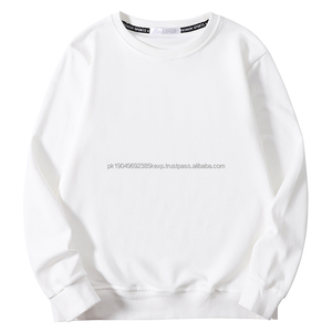 Sweat-shirt à cordon en velours côtelé blanchi côtelé personnalisé Vintage col rond 100 coton vente en gros de sweats à col rond cordon vierge femmes - Product Image 4