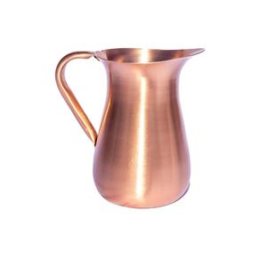 Jarra de cobre puro para beneficios ayurvédicos, 1.5 litros, jarra de agua de cobre hecha a mano con tapa a juego. - Product Image 6