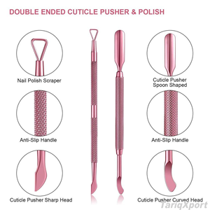 Cortacutículas de Acero Inoxidable a Precio de Fábrica, Tamaño de Viaje, Cortador de Media Mandíbula Afilado para el Cuidado de Manicura y Pedicura - Product Image 5