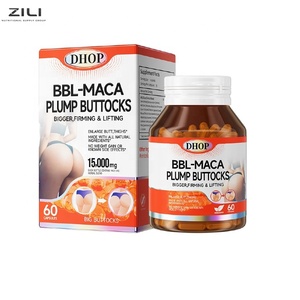 Capsules ZILI BBL Maca <span class=keywords><strong>pour</strong></span> l'amélioration des fesses chez la femme - Riches en protéines, <span class=keywords><strong>pour</strong></span> des fesses plus volumineuses, plus rondes, rehaussées, des courbes des hanches et des cuisses plus prononcées, modelage et raffermissement du <span class=keywords><strong>corps</strong></span> - Product Image 5