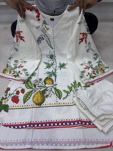 Beautiful Ethnic Clothing Amazing Color Modern Style Premium Bsy Viscous Latex <b>Cot</b> Set With Embroidery Work World Wide Exporter - Product Image 6