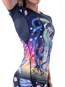 Womens Long Sleeve Rash Guard UV Protection Swimwear Quick Dry <b>Surf</b> for Swimming Diving Snorkeling Womens Long Sleeve Rash Guard - Product Image 6