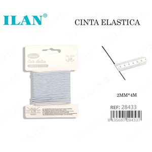 Nastro elastico da 2 mm x 4 m per cucito e artigianato - Product Image 1