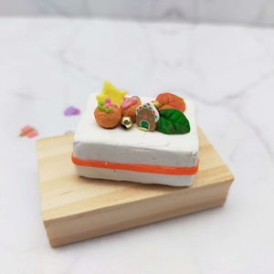 Mini Clay Slices – Assorted Colors and Styles for Dollhouse Miniatures and DIY Crafts. for ages 14+. - Product Image 6