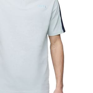 Polos de golf décontractés de haute qualité pour hommes pour le printemps et l'été nouveauté tissu tricoté de couleur épissée avec motif solide - Product Image 4