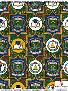 Custom African Wax Print Fabric Manufacturer School Anniversary Convention Uniform Celebration Textile Supplier OEM ODM - Product Image 6