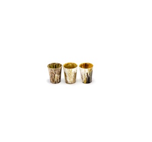 Elegante Vaso de Cuerno de Búfalo Natural Hecho a Mano con Acabado Pulido, Ecológico y Reutilizable, Accesorio para Mesa de Comedor - Product Image 2