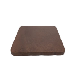 Sous-verre en bois de chêne, forme irrégulière, design rustique, antidérapant, finition naturelle, tapis de table, sous-verre écologique - Product Image 3