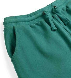 Wholesale OEM Breathable Eco-Friendly <b>Women's</b> Gym Sports Cotton <b>Shorts</b> Comfortable French Terry Drawstring Closure Knee Length - Product Image 2