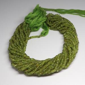 Cuentas Redondas Lisas de Peridoto Natural AAA de 4-4.5MM, Cuentas Sueltas de Peridoto, Cuentas de Piedras Preciosas, Cuentas Redondas Lisas para la Fabricación de Joyas - Product Image 5