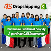 Agent de Traitement des Commandes Shopify en Dropshipping en France |   Pas de MOQ, support de marque privée, entrepôt 3PL en Chine, expédition aérienne + express
